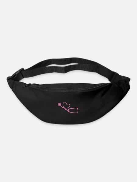 Médecin médecin médecin assistant médecin infirmier - Sac banane - noir