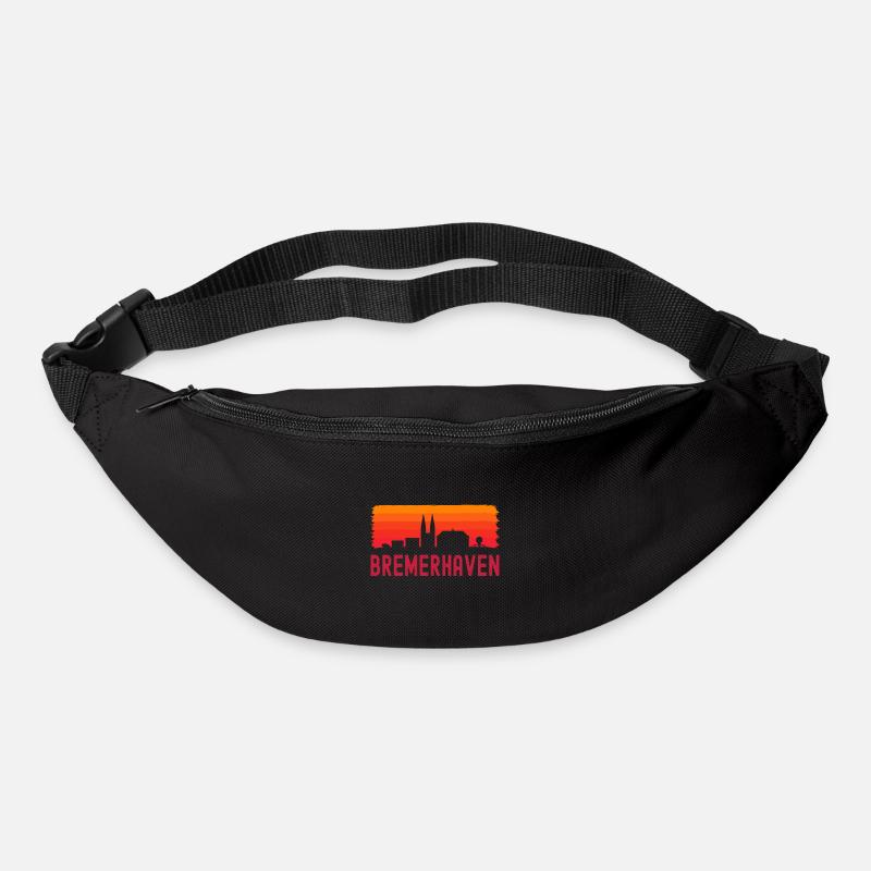 Bremenerhaven - Gürteltasche - Schwarz