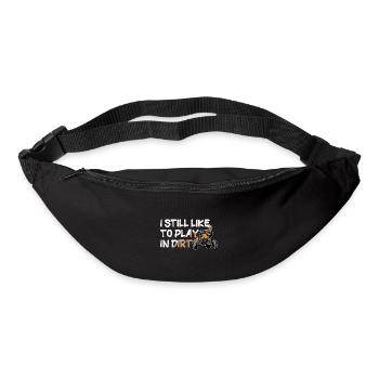 Hobbyist Gift aime jouer - Sac banane - noir - Devant