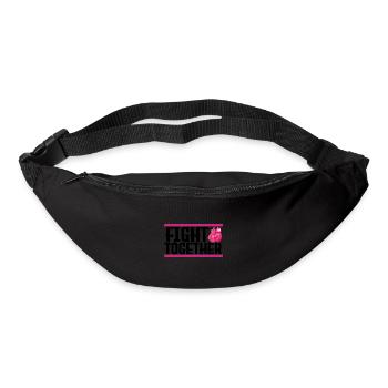 fight together. fight together, cancer. - Bum bag - black - Front