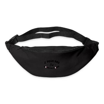 Je peux pas j'ai coupe du monde - Sac banane - noir - Devant