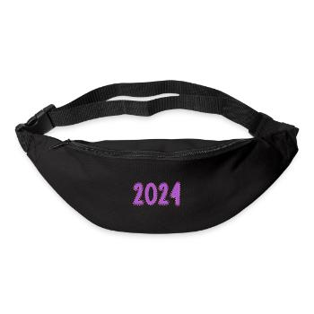 2024. FROHES NEUES JAHR. SILVESTER. NEUJAHR - Gürteltasche - Schwarz - Vorne