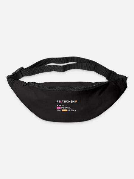 Relation: Vivre et laisser vivre - Sac banane - noir