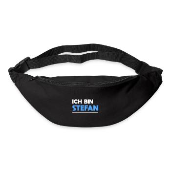 Stefan Name Spruch für stolze Stefans - Gürteltasche - Schwarz - Vorne