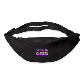 Woman's name Annalea - Bum bag - black - Front