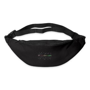 starte-arbeite hart-verdiene viel - Gürteltasche - Schwarz - Vorne