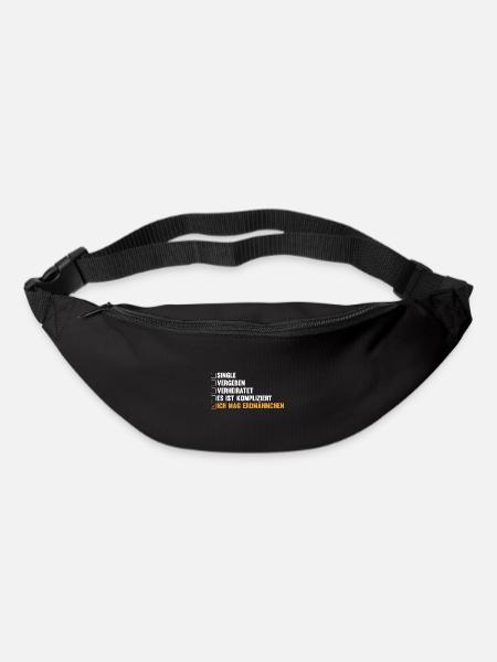 Erdmännchen - Gürteltasche - Schwarz