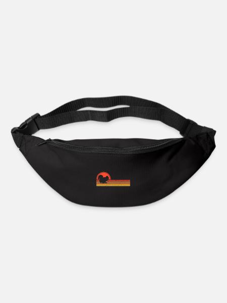 Eichhörnchen - Gürteltasche - Schwarz