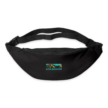 Ultra Marathon Sportler Gift - Gürteltasche - Schwarz - Vorne