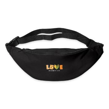 Thanksgiving Love Farmer Life - Sac banane - noir - Devant