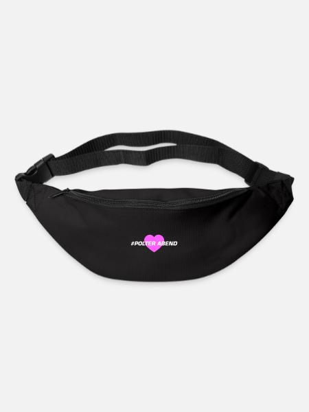 Enterrement de vie de garçon coeur - Sac banane - noir