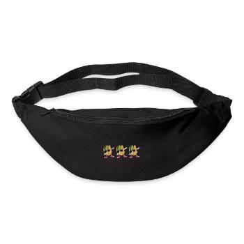 Dabbing Pistachio Day Funny Pistachios Nuts Nut Pi - Bum bag - black - Front