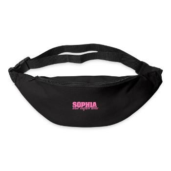 Cadeau pour Sophia - Sac banane - noir - Devant
