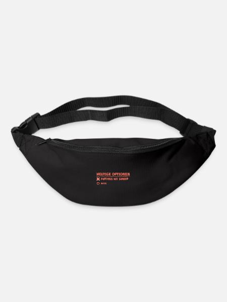 sander als Vorname - Gürteltasche - Schwarz