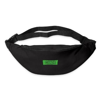 Geburt Carlie - Gürteltasche - Schwarz - Vorne