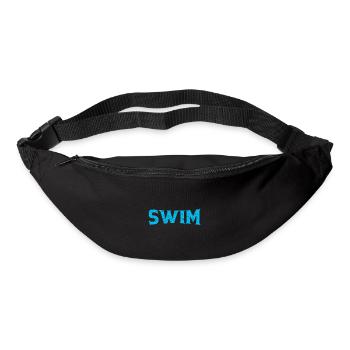 Schwimmen - Gürteltasche - Schwarz - Vorne