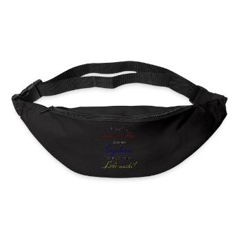 HInter jedem glücklichen Kind- Erzieherin Liebe - Gürteltasche - Schwarz - Vorne