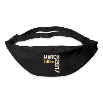 March 2017 Birthday Gift March 2017 - Bum bag - black - Front