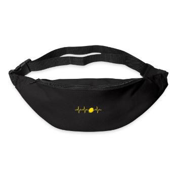 Zitrone - Gürteltasche - Schwarz - Vorne