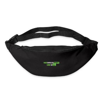 vegetarische Babys sind so süß - Gürteltasche - Schwarz - Vorne