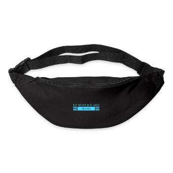mein Kind: bester Motivator - Gürteltasche - Schwarz - Vorne