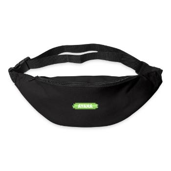 Ayana comme idée cadeau - Sac banane - noir - Devant