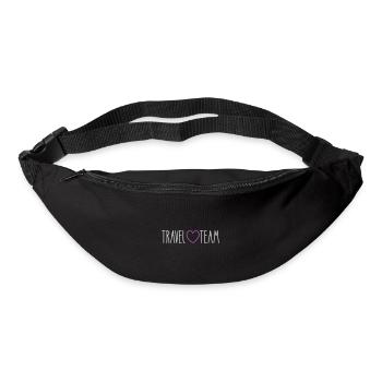 Travel Team Herz - Gürteltasche - Schwarz - Vorne