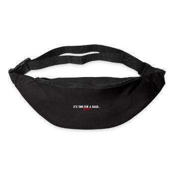 It's Time For A Hard Reset - Gürteltasche - Schwarz - Vorne