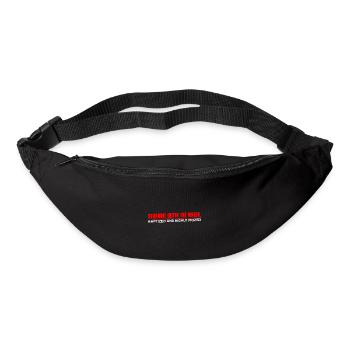 Straight Outta The Water, Baptized 21 - Bum bag - black - Front