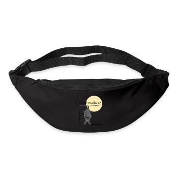 Chauve-souris - Sac banane - noir - Devant