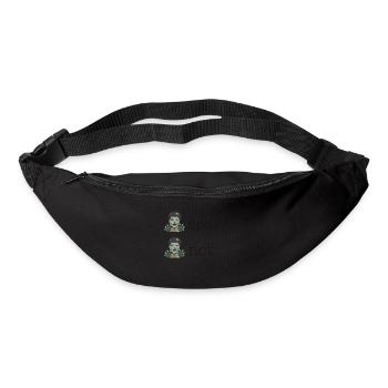 Some be cool, some be not. - Gürteltasche - Schwarz - Vorne