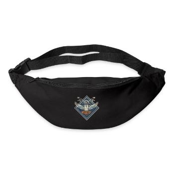 Biker Motorcycle - Bum bag - black - Front