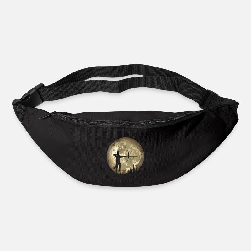 Tir à l’arc - Sac banane - noir