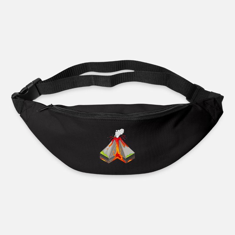 Vulkan - Gürteltasche - Schwarz
