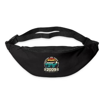 January 2009. Birthday gift January 2009. - Bum bag - black - Front