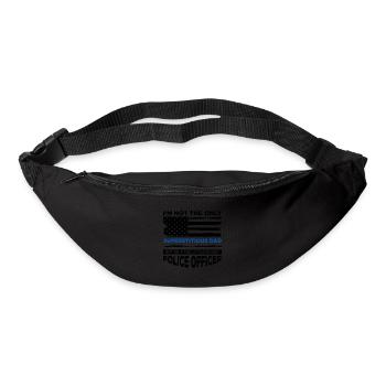 Polizei Polizist Polizeibeamte - Gürteltasche - Schwarz - Vorne