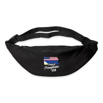 Les Philippins de Pennsylvanie conçoivent pour Proud - Sac banane - noir - Devant