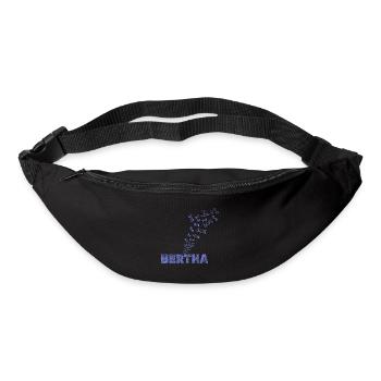 Segeln Bertha - Gürteltasche - Schwarz - Vorne