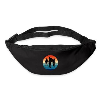 Bouldering Climber Boulder Women's Bouldering - Bum bag - black - Front