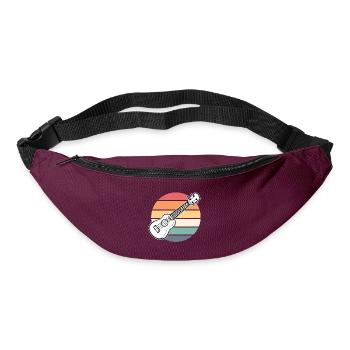 Ukulele Uke Vintage - Bum bag - burgundy - Front