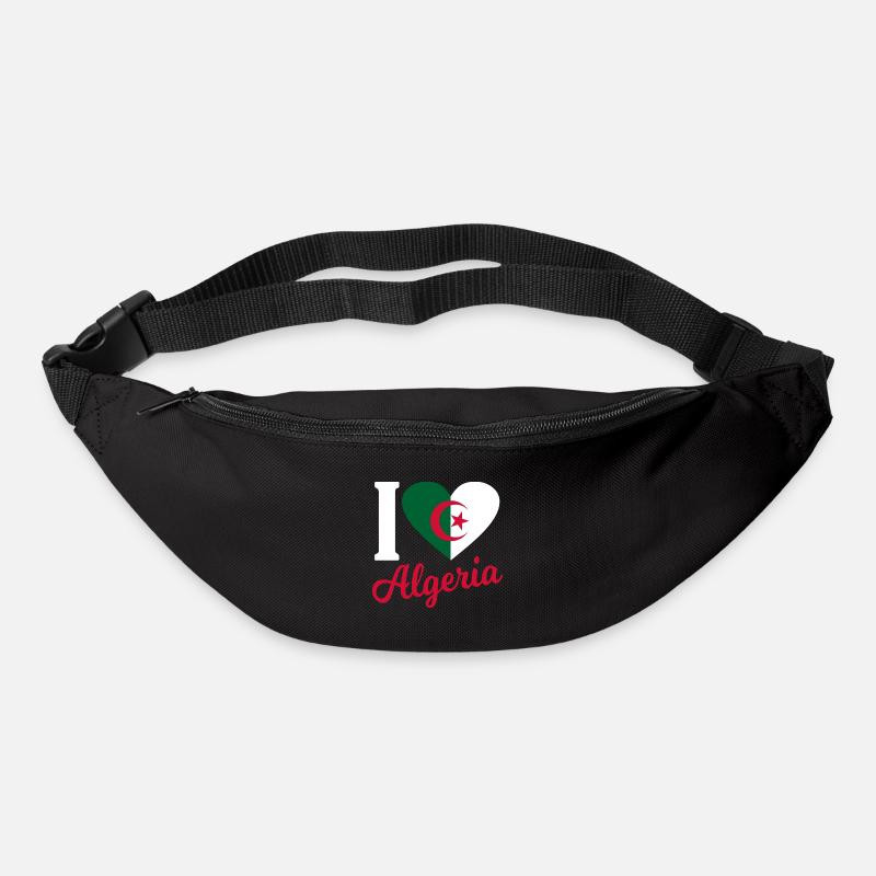 Algérie Afrique Idée cadeau - Sac banane - noir
