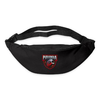 Piranha Piranhas Piranha-Liebhaber-Shirt Lustige P - Gürteltasche - Schwarz - Vorne