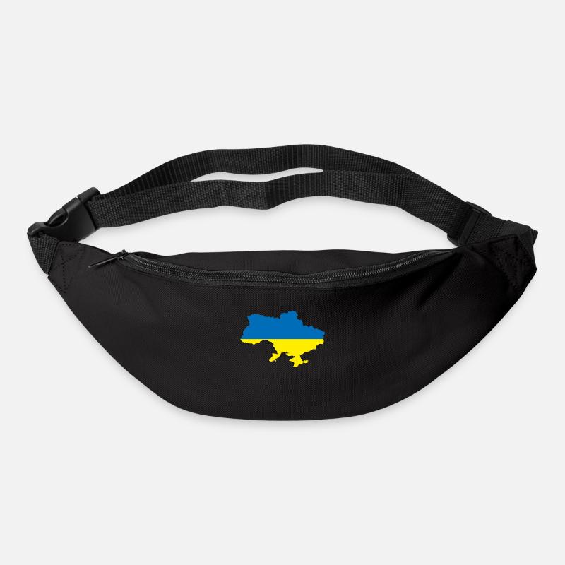 Ukraine - Gürteltasche - Schwarz
