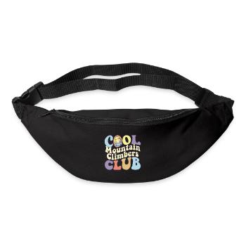 Cool Mountain Climbers Club Hiking Squad Rock - Bum bag - black - Front