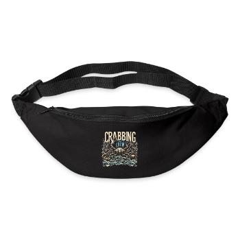 Crabbing Crew 14 - Gürteltasche - Schwarz - Vorne
