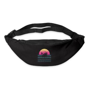 Plongeur Taucher Plongée Libre Plongée Taucher Plongée sous-marine - Sac banane - noir - Devant