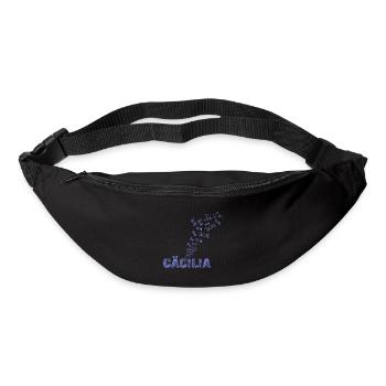 Geschenk für Cäcilia - Gürteltasche - Schwarz - Vorne