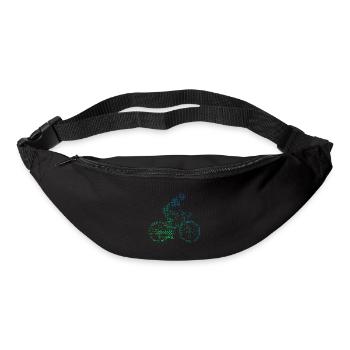 Cyclisme Cyclisme Vélo Homme - Sac banane - noir - Devant