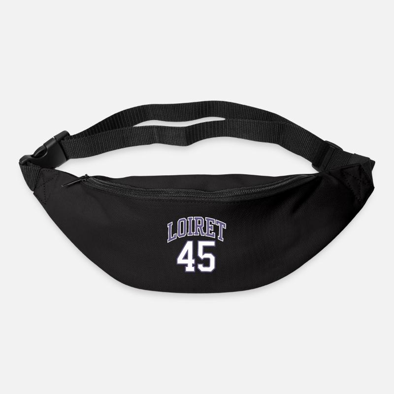 Loiret 45 - Sac banane - noir