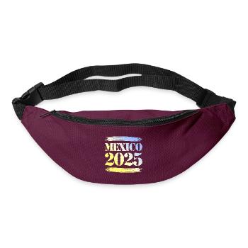 Mexico 2025 - Bum bag - burgundy - Front